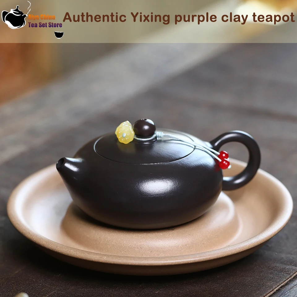 Yixing, purple clay teapot, original ore, black and red clay, flat gray, Western style Kung Fu tea set, Chinese style teapot
Yixing, purple clay teapot, original ore, black and red clay, flat gray, Western style Kung Fu tea set, Chinese style teapot