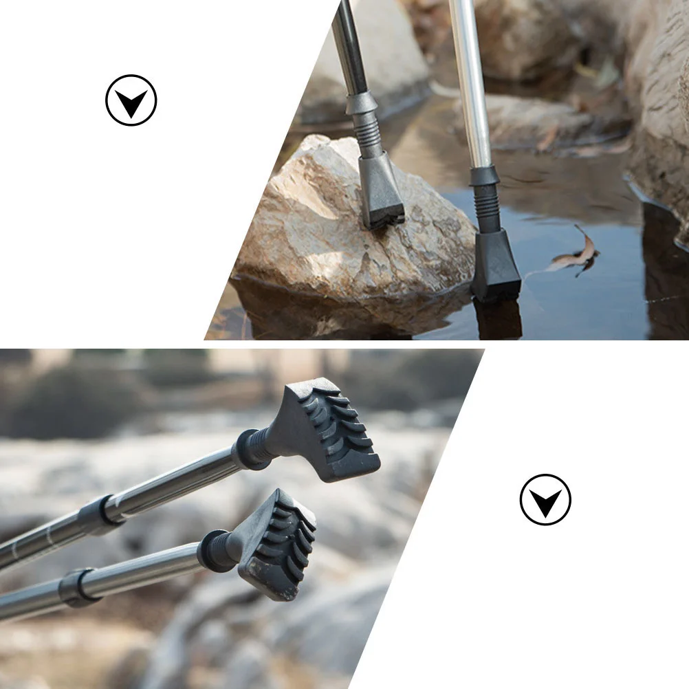 4Pcs Trekking Pole Tip Protectors High Quality Wear-Resistance Easy Install Hiking Accessories Crutch Foot Cover
4Pcs Trekking Pole Tip Protectors High Quality Wear-Resistance Easy Install Hiking Accessories Crutch Foot Cover