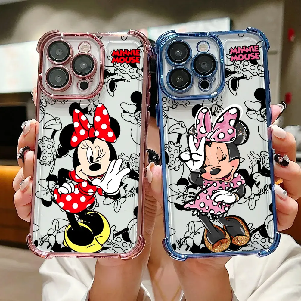Pink Minnie Mouse Disney Case For iPhone 17 Air 16 15 14 11 12 13 Pro Max 16e 17E 15 Plus 13 Mini Shockproof Fundas Phone Cover
Pink Minnie Mouse Disney Case For iPhone 17 Air 16 15 14 11 12 13 Pro Max 16e 17E 15 Plus 13 Mini Shockproof Fundas Phone Cover