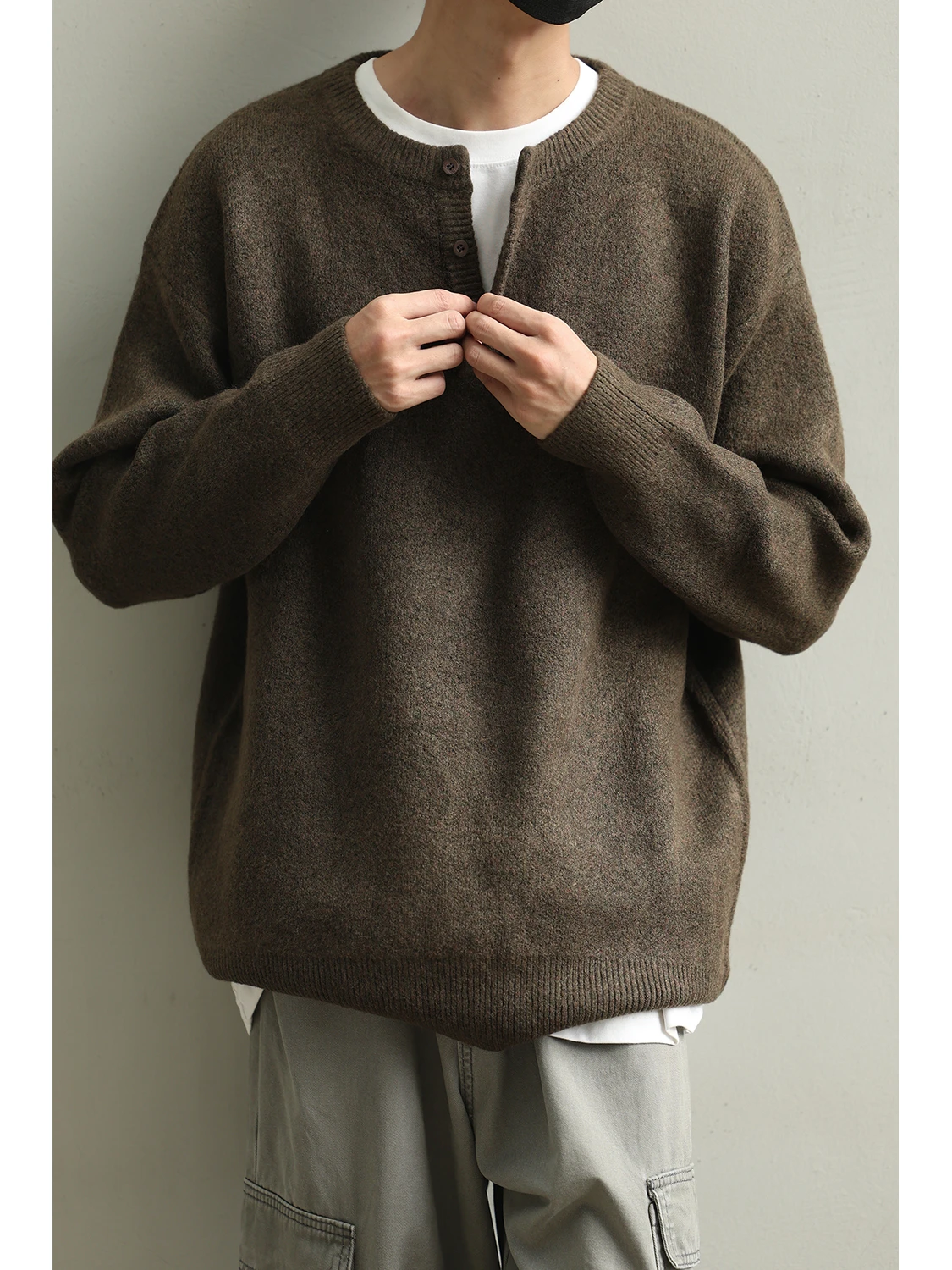 LH Store Spring Autumn Thiened Warm Lazy Knitted Sweater round Ne Pure Color ex Casual Japanese Retro Sle Long S...
LH Store Spring Autumn Thiened Warm Lazy Knitted Sweater round Ne Pure Color ex Casual Japanese Retro Sle Long S...