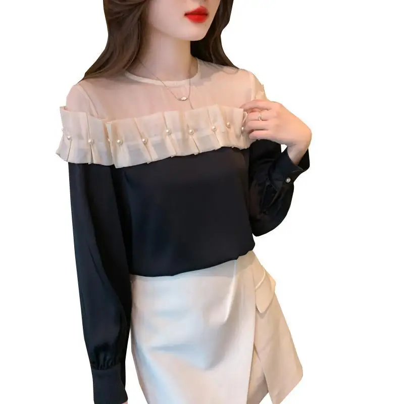 2024 Women's Autumn New Chiffon Shirt Simple All-Matching Elegant Long Sleeve Blouse
2024 Women's Autumn New Chiffon Shirt Simple All-Matching Elegant Long Sleeve Blouse