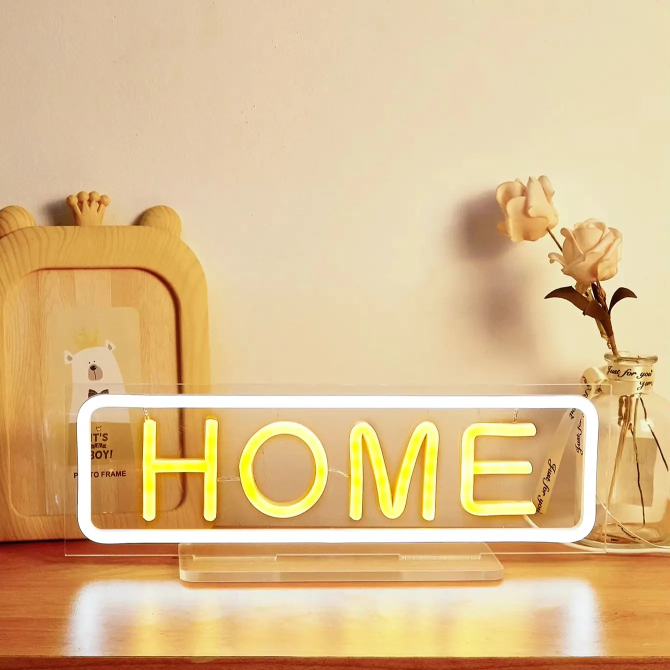 Chi-buy LED Neon Desktop HOME USB Powered Neon Signs Night Light 3D Wall Art Bedroom Living Room Decor Lamp Signs
Chi-buy LED Neon Desktop HOME USB Powered Neon Signs Night Light 3D Wall Art Bedroom Living Room Decor Lamp Signs