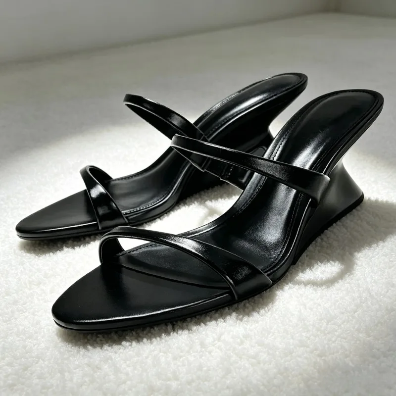 fashion double-strap detail wedge sandals women Elegant round-toe open-toe slide sandal comfortable women shoes zapatos de mujer
fashion double-strap detail wedge sandals women Elegant round-toe open-toe slide sandal comfortable women shoes zapatos de mujer