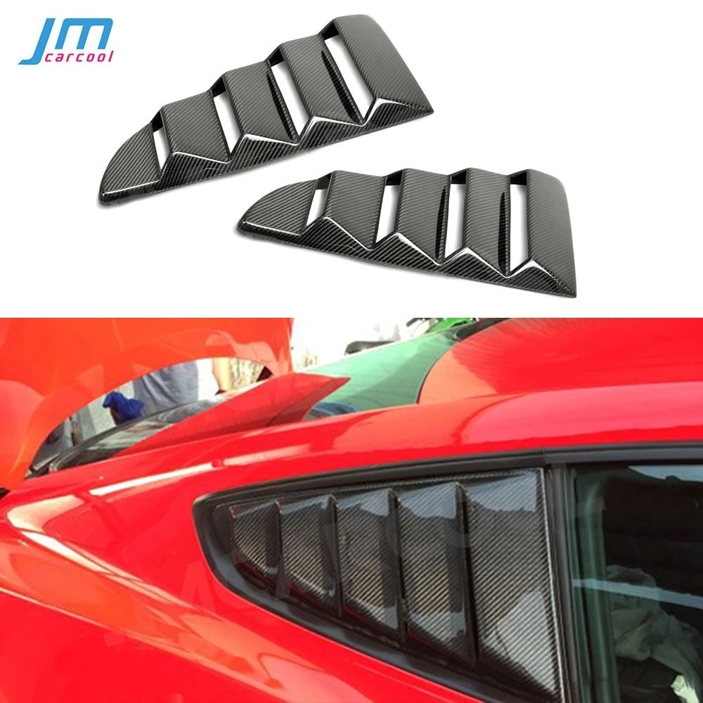 2 PCS Carbon fiber For Ford Mustang 2015 2016 2017 2018 Side Window Air Outlet Intake Trims Vent Car Accessorise
2 PCS Carbon fiber For Ford Mustang 2015 2016 2017 2018 Side Window Air Outlet Intake Trims Vent Car Accessorise
