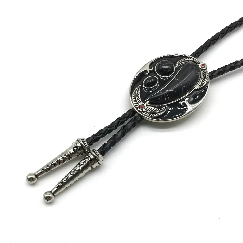 Черный волк в форме зубов, бирюзовый галстук-боло, ковбойский галстук из цинкового сплава в стиле вестерн
Черный волк в форме зубов, бирюзовый галстук-боло, ковбойский галстук из цинкового сплава в стиле вестерн