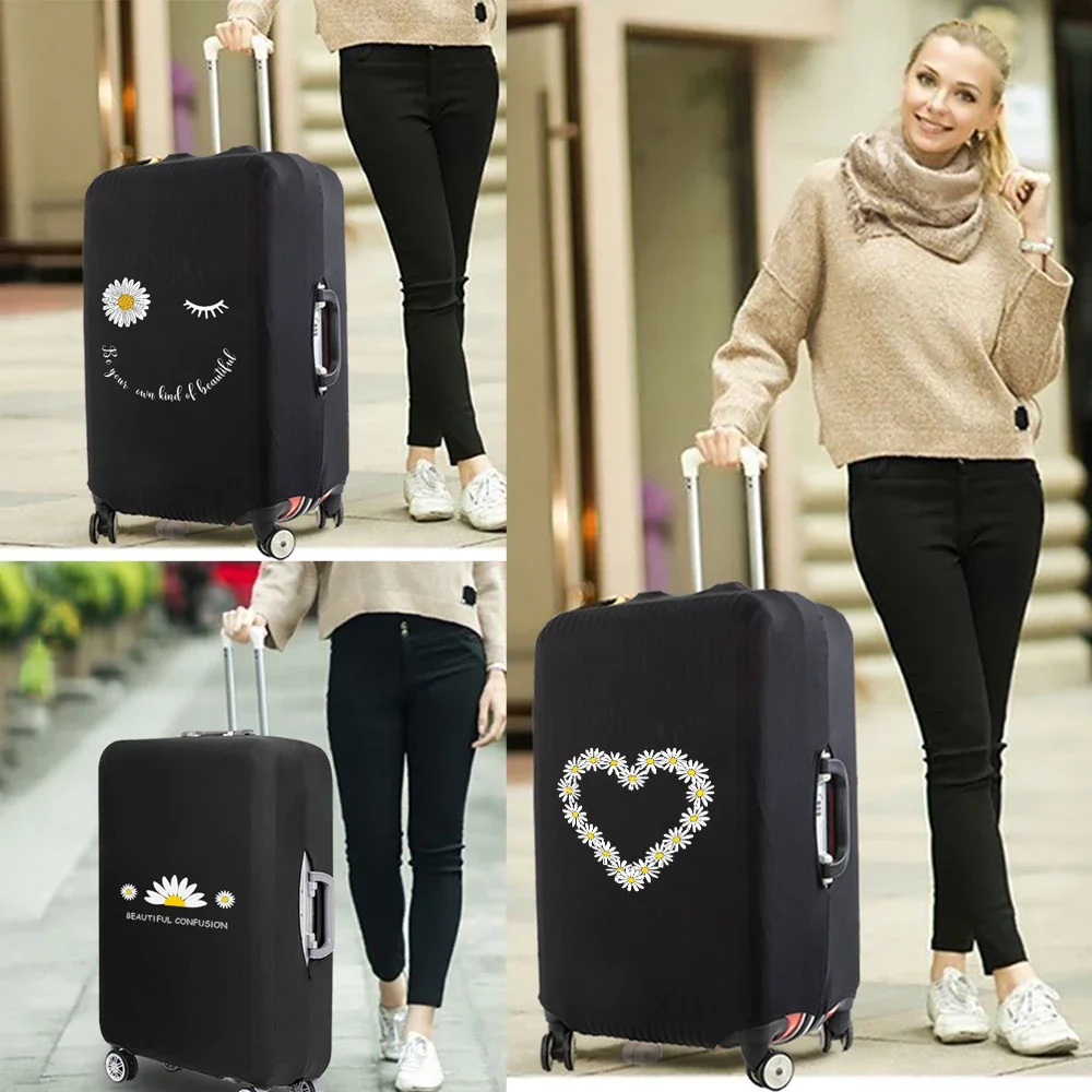 Luggage Protective Cover Case Travel Accessories Printing Daisy Series Suitcase Dust Elastic Cover Apply for 18-32 Inches
Luggage Protective Cover Case Travel Accessories Printing Daisy Series Suitcase Dust Elastic Cover Apply for 18-32 Inches