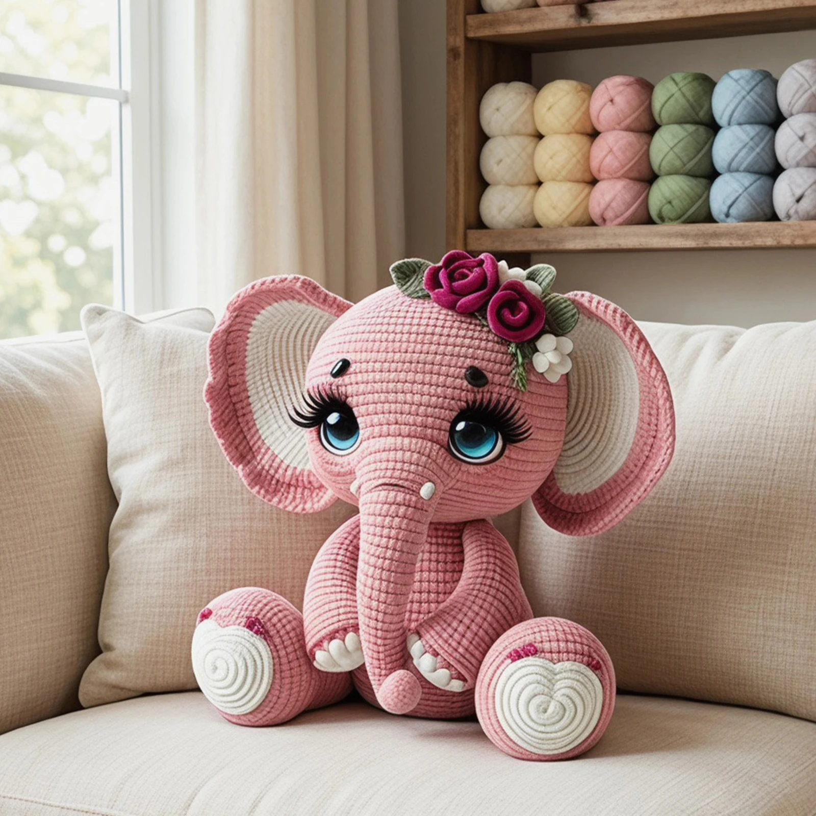 Elephant Crochet Kit for Beginners & Adults Crochet Starter Kit DIY Crochet Animal Kits Gift for Craft Lovers and Home Decor
Elephant Crochet Kit for Beginners & Adults Crochet Starter Kit DIY Crochet Animal Kits Gift for Craft Lovers and Home Decor