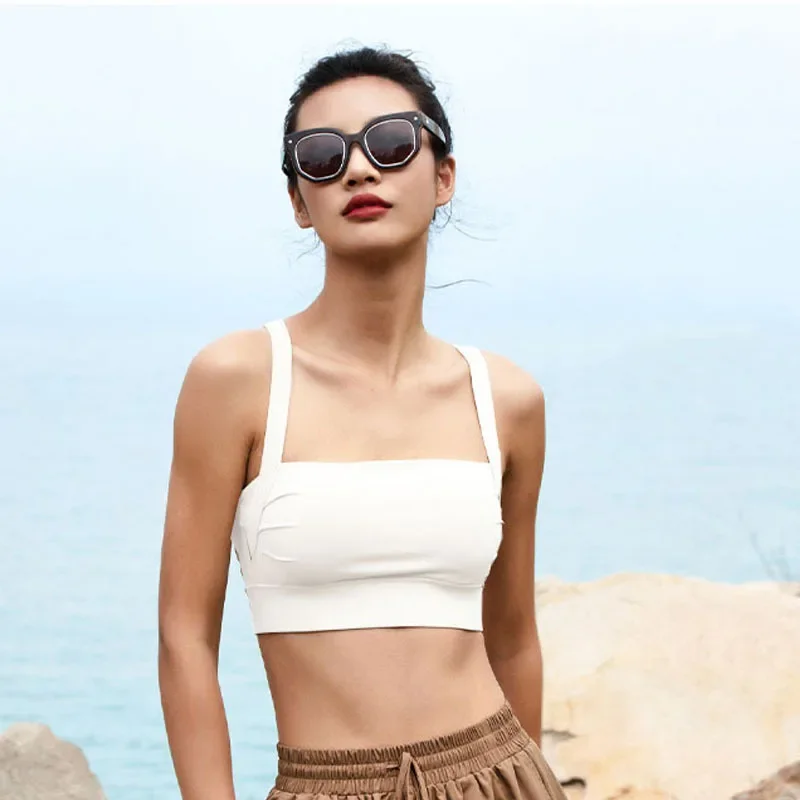 Sexy Backless Women Fitness Yoga Bra Square Collar Running Lady Sportswear Sports Top Wide shoulder strap Gym Training
Sexy Backless Women Fitness Yoga Bra Square Collar Running Lady Sportswear Sports Top Wide shoulder strap Gym Training
