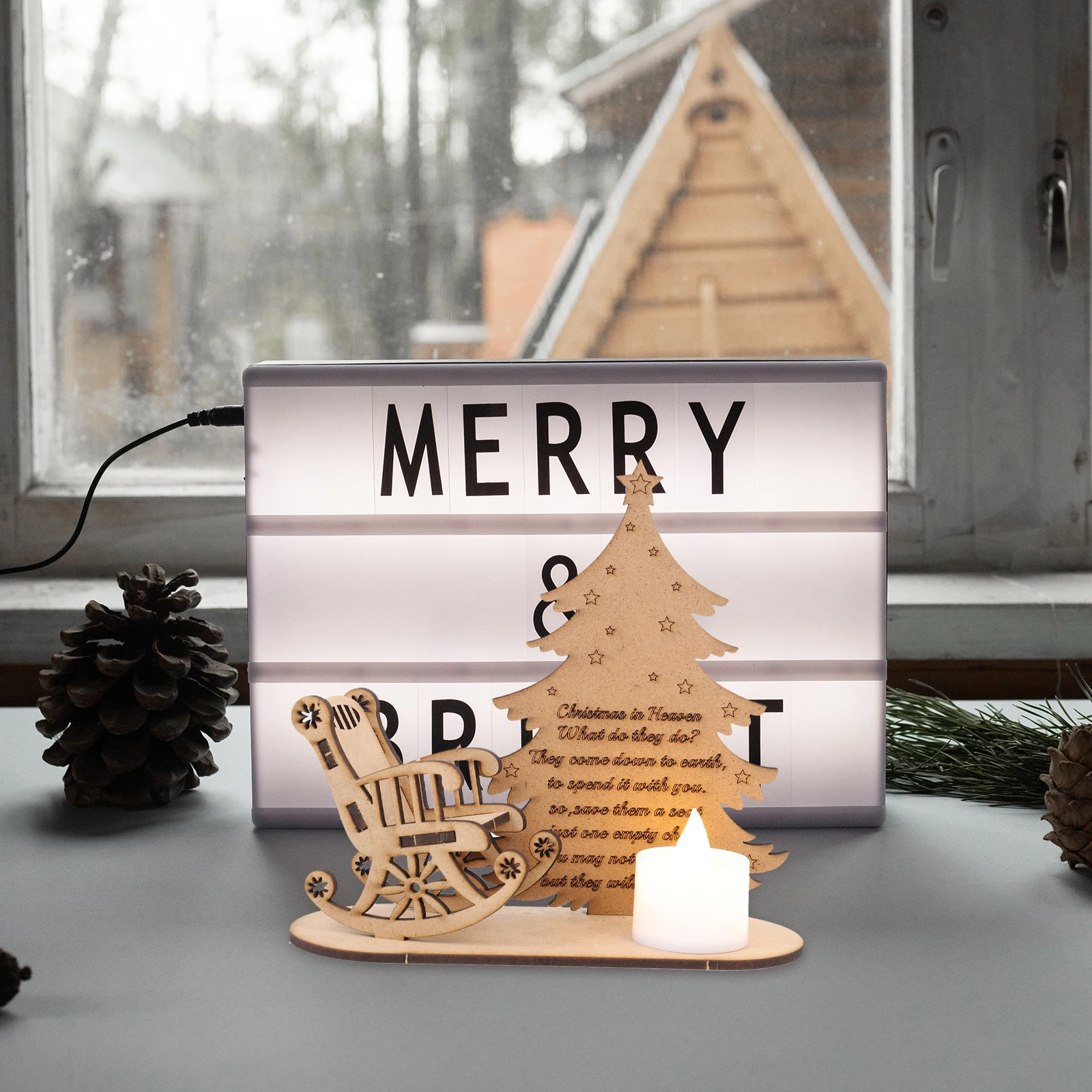 Christmas Tree Mini Xmas Desktop Adorn Plastic Wood Craft LED Decor Durable Xmas DIY Party Desktop Adornment 
Christmas Tree Mini Xmas Desktop Adorn Plastic Wood Craft LED Decor Durable Xmas DIY Party Desktop Adornment