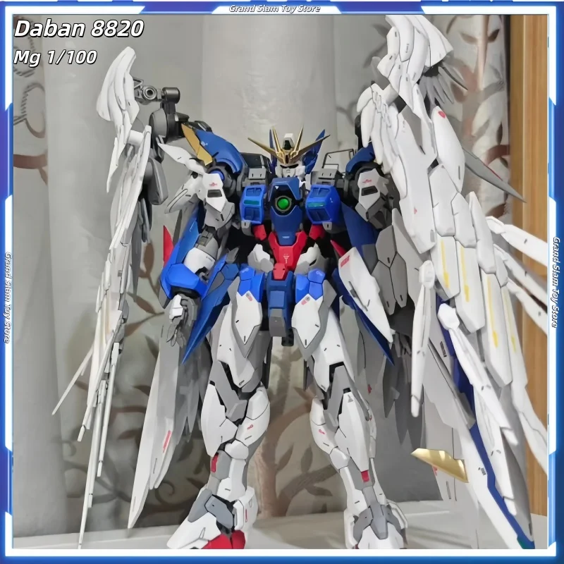 In Stock Daban 8820 Mg1/100 Flying Wing Zero Model Kit With Decals And Stand Assembly Required Collectible Action Figure Toys
In Stock Daban 8820 Mg1/100 Flying Wing Zero Model Kit With Decals And Stand Assembly Required Collectible Action Figure Toys