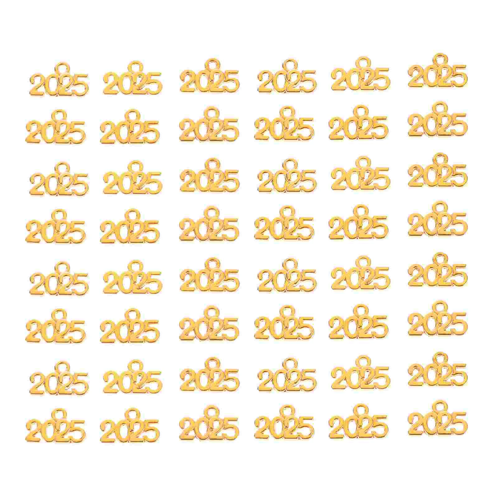 100pcs 2025 Pendant Charm Zinc Alloy Jewelry Making Graduation Year Decorations Bracelet Keychains Keepsake Gifts
100pcs 2025 Pendant Charm Zinc Alloy Jewelry Making Graduation Year Decorations Bracelet Keychains Keepsake Gifts