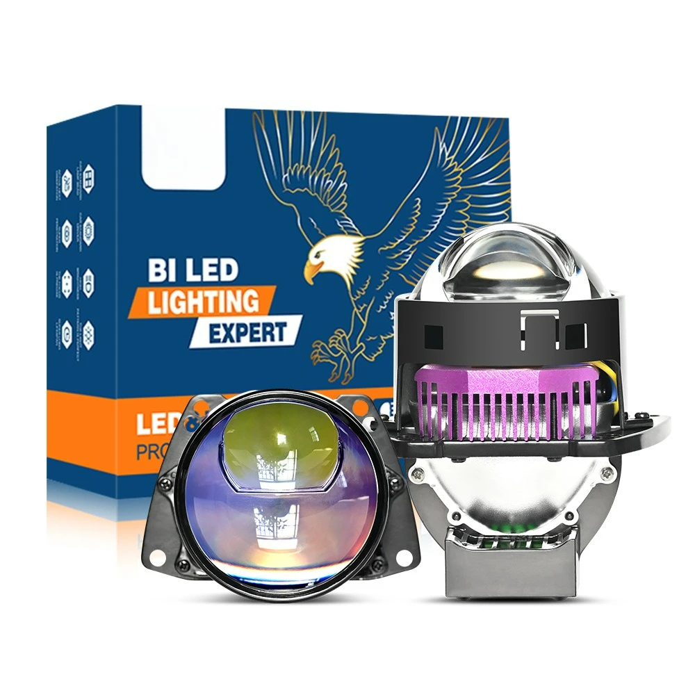 Automobile LED headlight lens 3 inch laser headlight matrix effect double light lens far and near integrated high power 80W
Automobile LED headlight lens 3 inch laser headlight matrix effect double light lens far and near integrated high power 80W