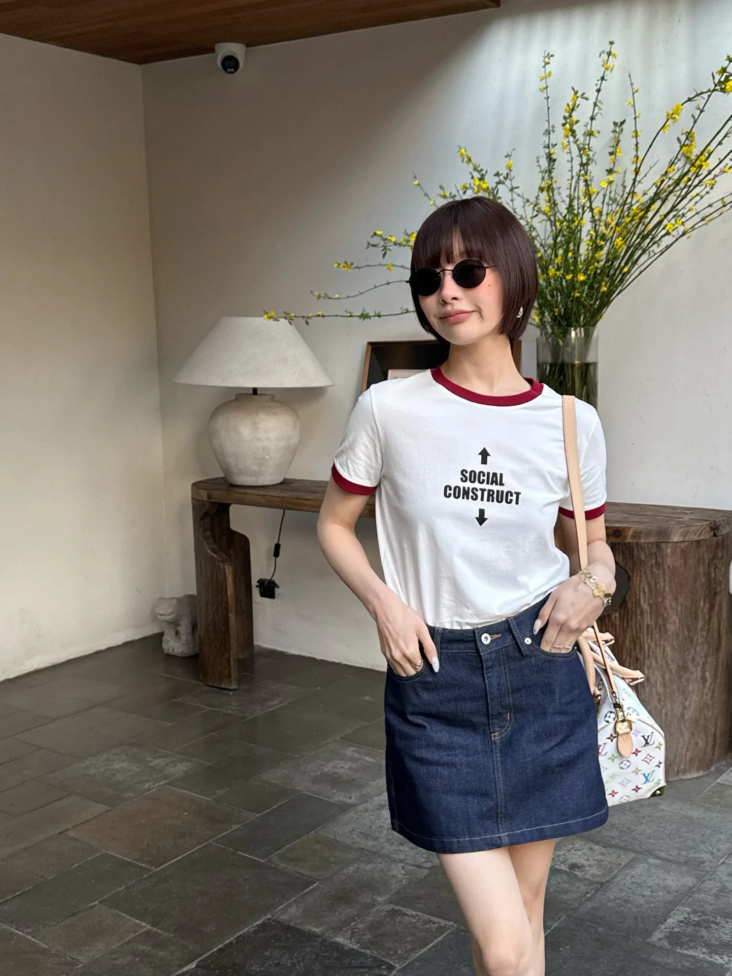 American Sle Loose Fit round Ne ort Sve T-irt Monkey Studio California Walk Simple Chic Letter Print Sweatirt
American Sle Loose Fit round Ne ort Sve T-irt Monkey Studio California Walk Simple Chic Letter Print Sweatirt