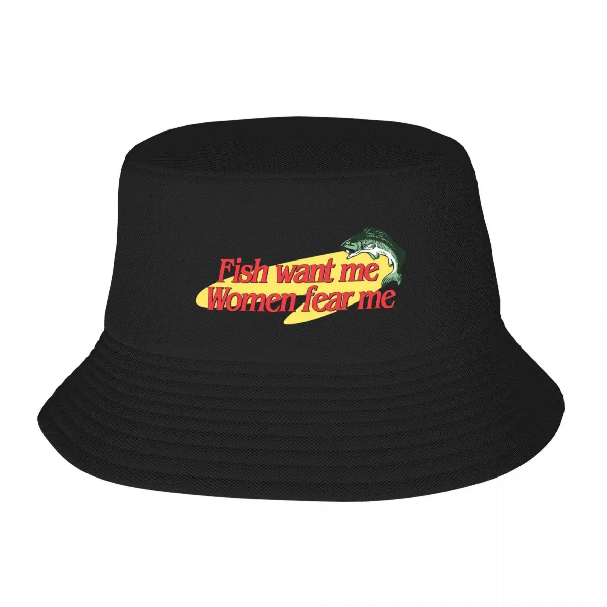 Fish Want Me Women Fear Me Adult Fisherman's Hat Comfortable Durable Fashion Creative Trend
Fish Want Me Women Fear Me Adult Fisherman's Hat Comfortable Durable Fashion Creative Trend