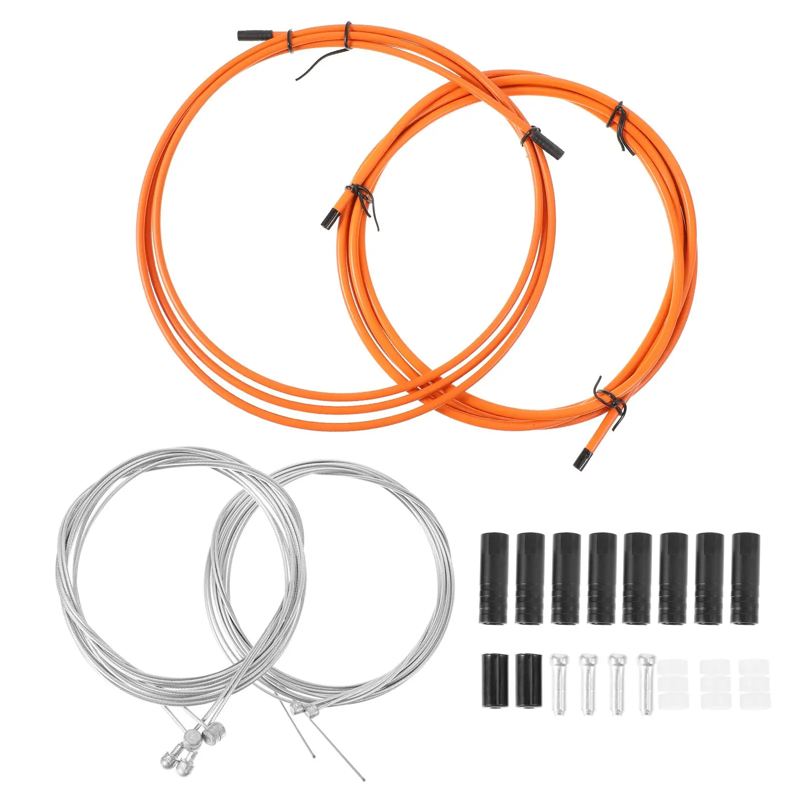 Bike Brake Cable Bike Brake Derailleur Cable Set PVC Steel Wire Mountain Road Accessories Complete Kit Easy Use
Bike Brake Cable Bike Brake Derailleur Cable Set PVC Steel Wire Mountain Road Accessories Complete Kit Easy Use