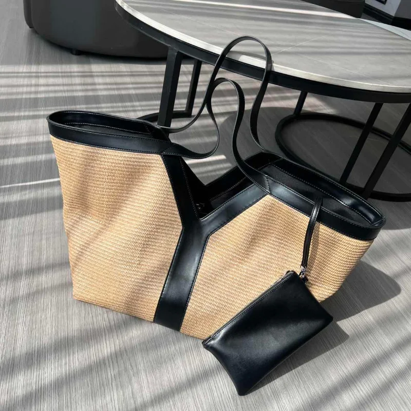 Women Y-shaped Braided Basket Clutch Top-handle Bag Large Straw Portable Shoulder Bag Ultralight Beach Party Purses Shopper Bag
Women Y-shaped Braided Basket Clutch Top-handle Bag Large Straw Portable Shoulder Bag Ultralight Beach Party Purses Shopper Bag