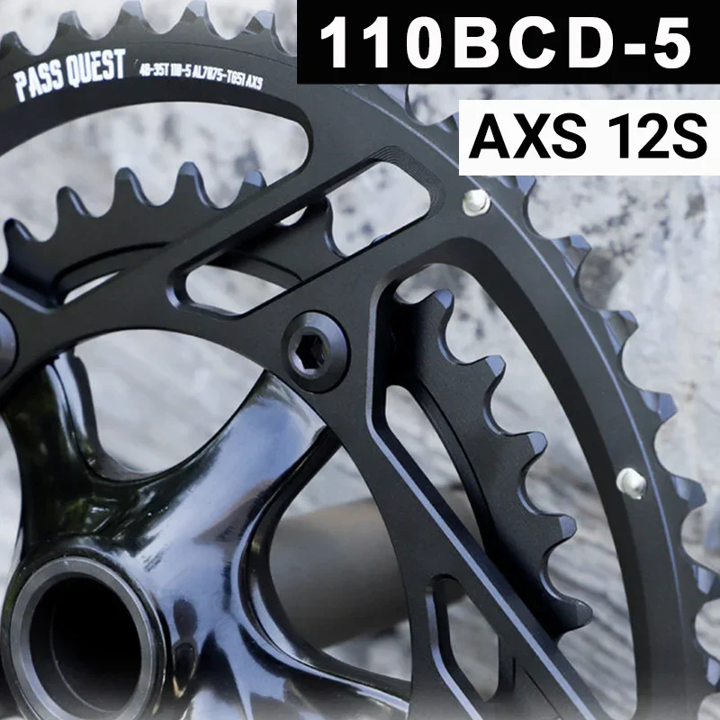 PASS QUEST 110 Bcd 5 Screws Chain Ring For Shimano 105 Ultegra Dura Ace Axs 12 Speed 46 33 Double Aero Power Meter Spider Star
PASS QUEST 110 Bcd 5 Screws Chain Ring For Shimano 105 Ultegra Dura Ace Axs 12 Speed 46 33 Double Aero Power Meter Spider Star