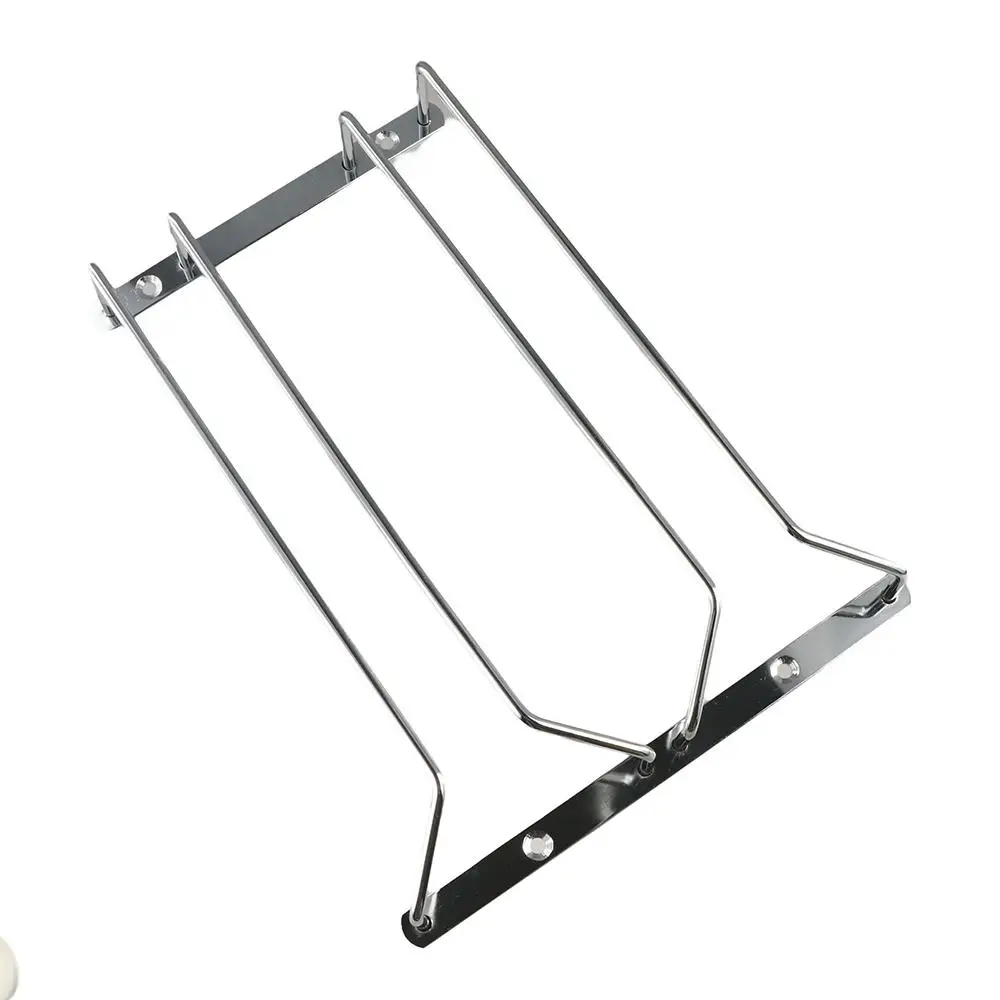 Useful 1Pcs Wall Hanging High Glass Rack Bar Accessories Multiple Size Wine Glass Rack Wine Rack Goblet Holder Glass Holder
Useful 1Pcs Wall Hanging High Glass Rack Bar Accessories Multiple Size Wine Glass Rack Wine Rack Goblet Holder Glass Holder