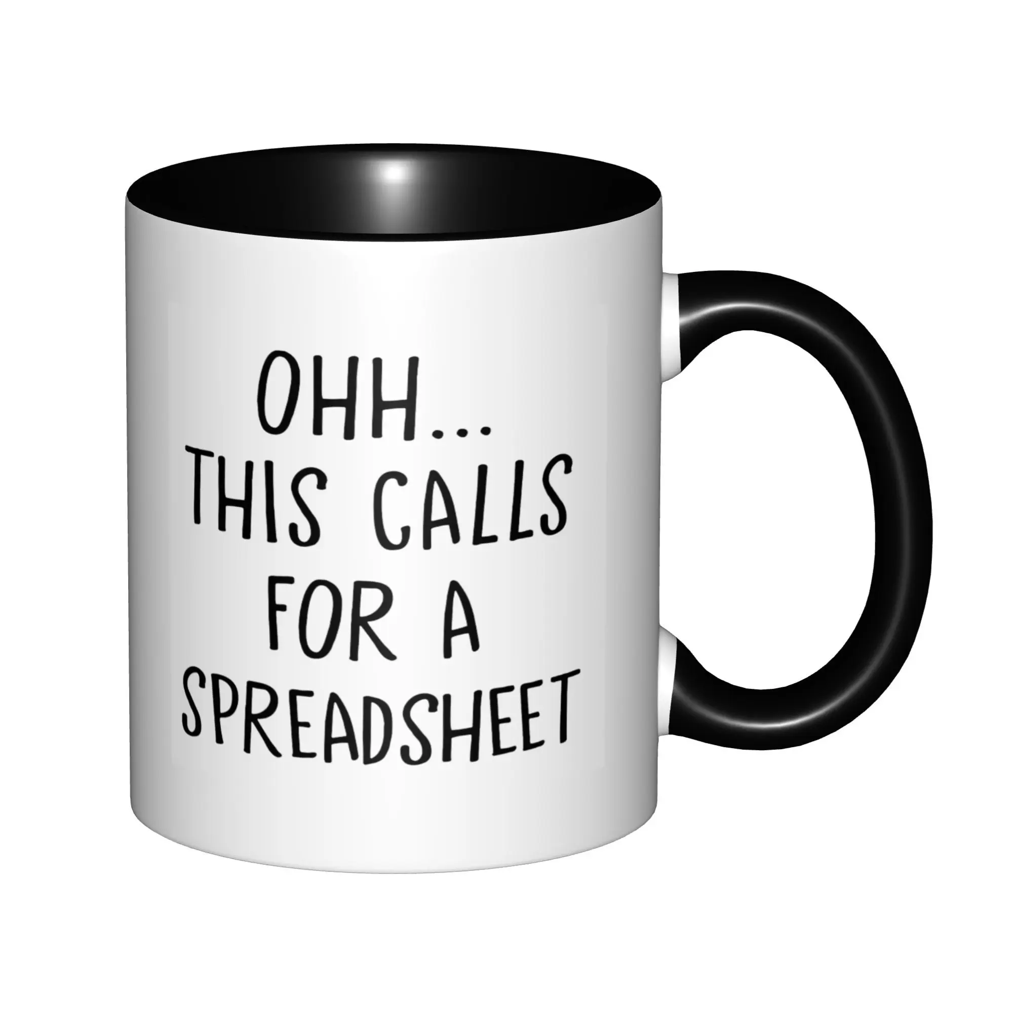 Oh This Calls For A Spreadsheet Mugs With Black Handle Birthday Boss Gifts for Women Finance Coffee Mugs Ceramic Tea Cups 11oz
Oh This Calls For A Spreadsheet Mugs With Black Handle Birthday Boss Gifts for Women Finance Coffee Mugs Ceramic Tea Cups 11oz