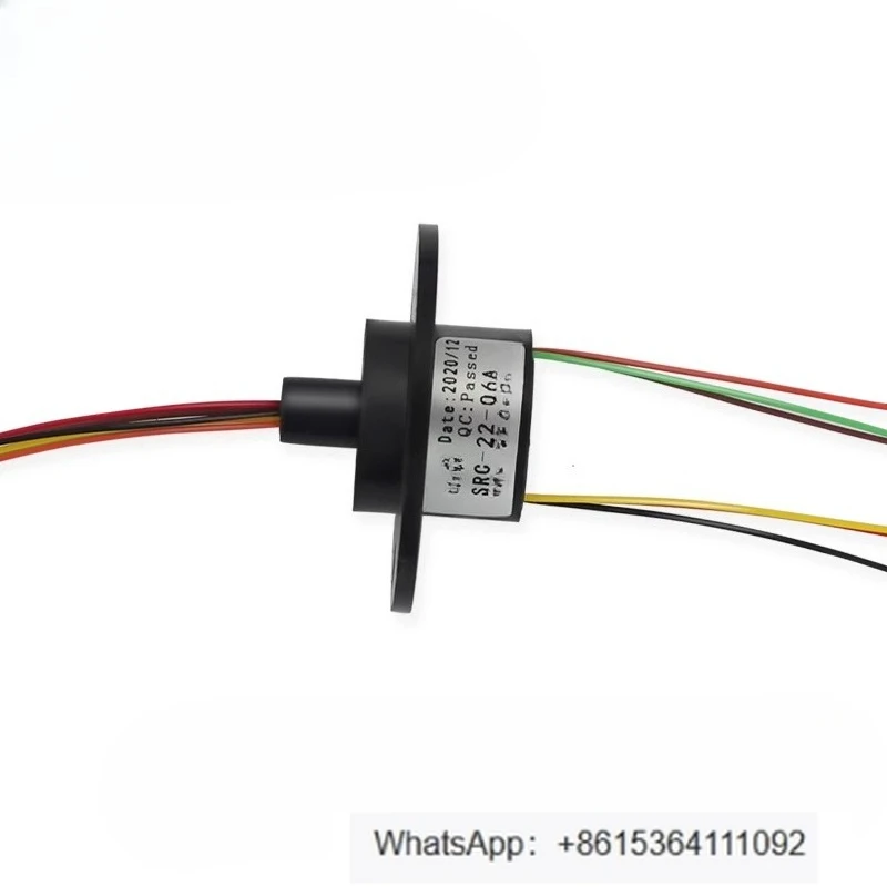 Electric Slip Ring Conductive Brush Collector Ring Electrical Rotary Connector Diameter 22mm6 Channel 2A/SRC-22-06A
Electric Slip Ring Conductive Brush Collector Ring Electrical Rotary Connector Diameter 22mm6 Channel 2A/SRC-22-06A