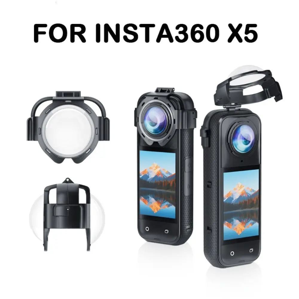 Optical Glass Lens Guard Anti-Scratch Anti-fogging Lens Protective Cover Full Protection Clip Buckle Lens Cap for Insta360 X5
Optical Glass Lens Guard Anti-Scratch Anti-fogging Lens Protective Cover Full Protection Clip Buckle Lens Cap for Insta360 X5
