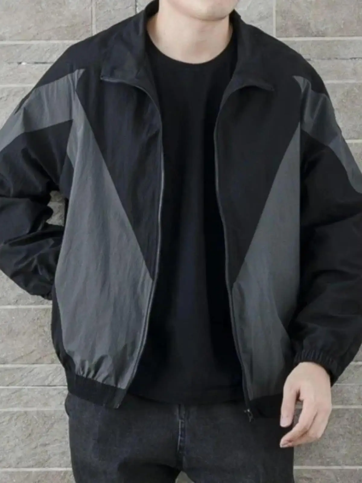 Spring Autumn Men's Versatile Loose Fit Spor Jaet Thin Splice Casual Sle Polyester Qui Dry Long Sve Zipper Closure
Spring Autumn Men's Versatile Loose Fit Spor Jaet Thin Splice Casual Sle Polyester Qui Dry Long Sve Zipper Closure