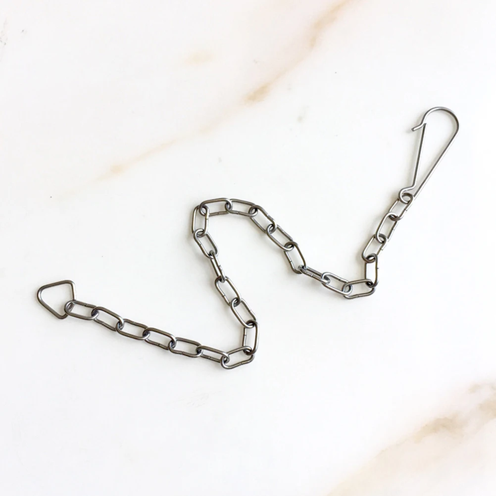 Сменная цепь перегородки для унитаза из нержавеющей стали, прочная, простая установка, подходит для большинства сливов, аксессуары для ремонта сантехники для ванной комнаты
Сменная цепь перегородки для унитаза из нержавеющей стали, прочная, простая установка, подходит для большинства сливов, аксессуары для ремонта сантехники для ванной комнаты