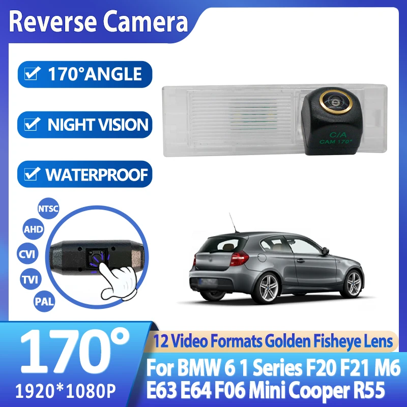 170 ° Автомобильная камера заднего вида AHD 1080P для BMW 1 серии 120i 640i F12 F13 Z4 E89 E81 E87 135i F20 F21 Аксессуары для парковки заднего вида
170 ° Автомобильная камера заднего вида AHD 1080P для BMW 1 серии 120i 640i F12 F13 Z4 E89 E81 E87 135i F20 F21 Аксессуары для парковки заднего вида