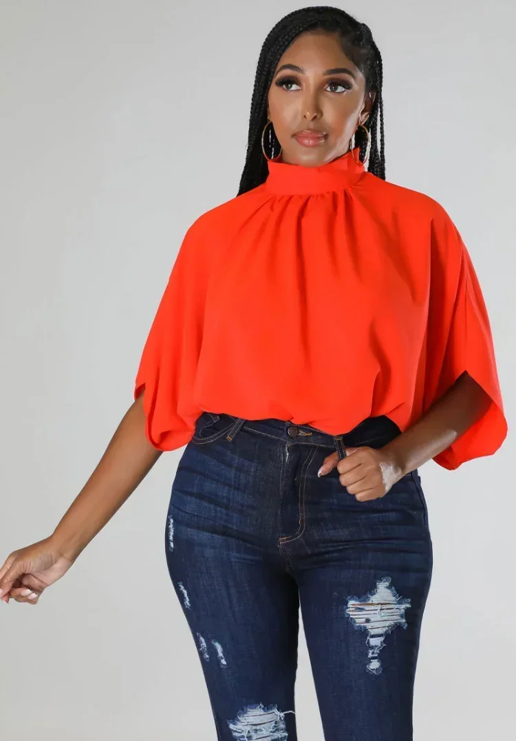 GUWU Batwing Sleeve Autumn Chiffon Solid Loose Shirt Elegant Fashion Top Women Clothing Lace Up OL Office Lady Blouse Shirt
GUWU Batwing Sleeve Autumn Chiffon Solid Loose Shirt Elegant Fashion Top Women Clothing Lace Up OL Office Lady Blouse Shirt