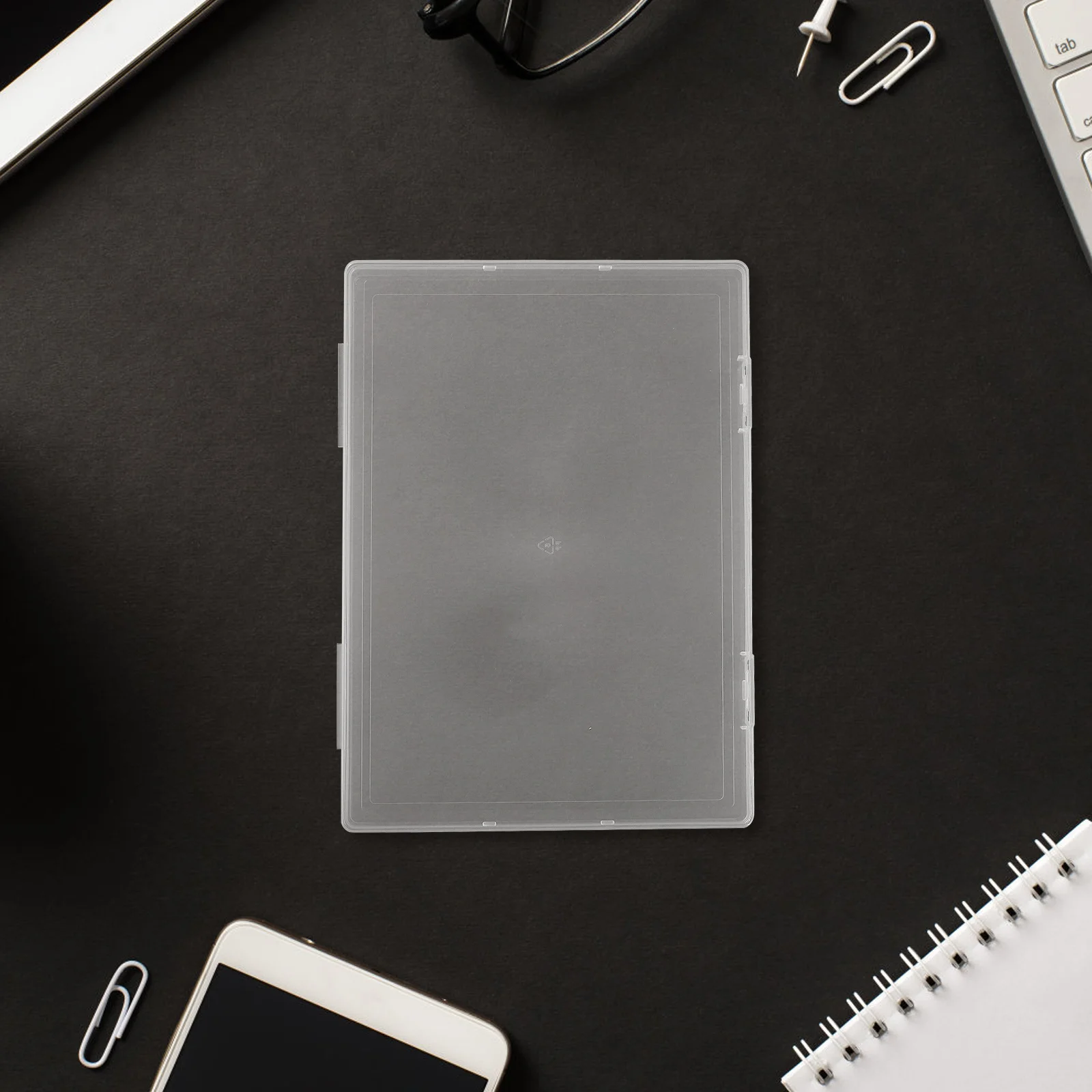 2 pcs Clear Plastic Birth Certificate Organizer Boxes Transparent Document Storage File Holders Portable Paper Keepers (A5)
2 pcs Clear Plastic Birth Certificate Organizer Boxes Transparent Document Storage File Holders Portable Paper Keepers (A5)