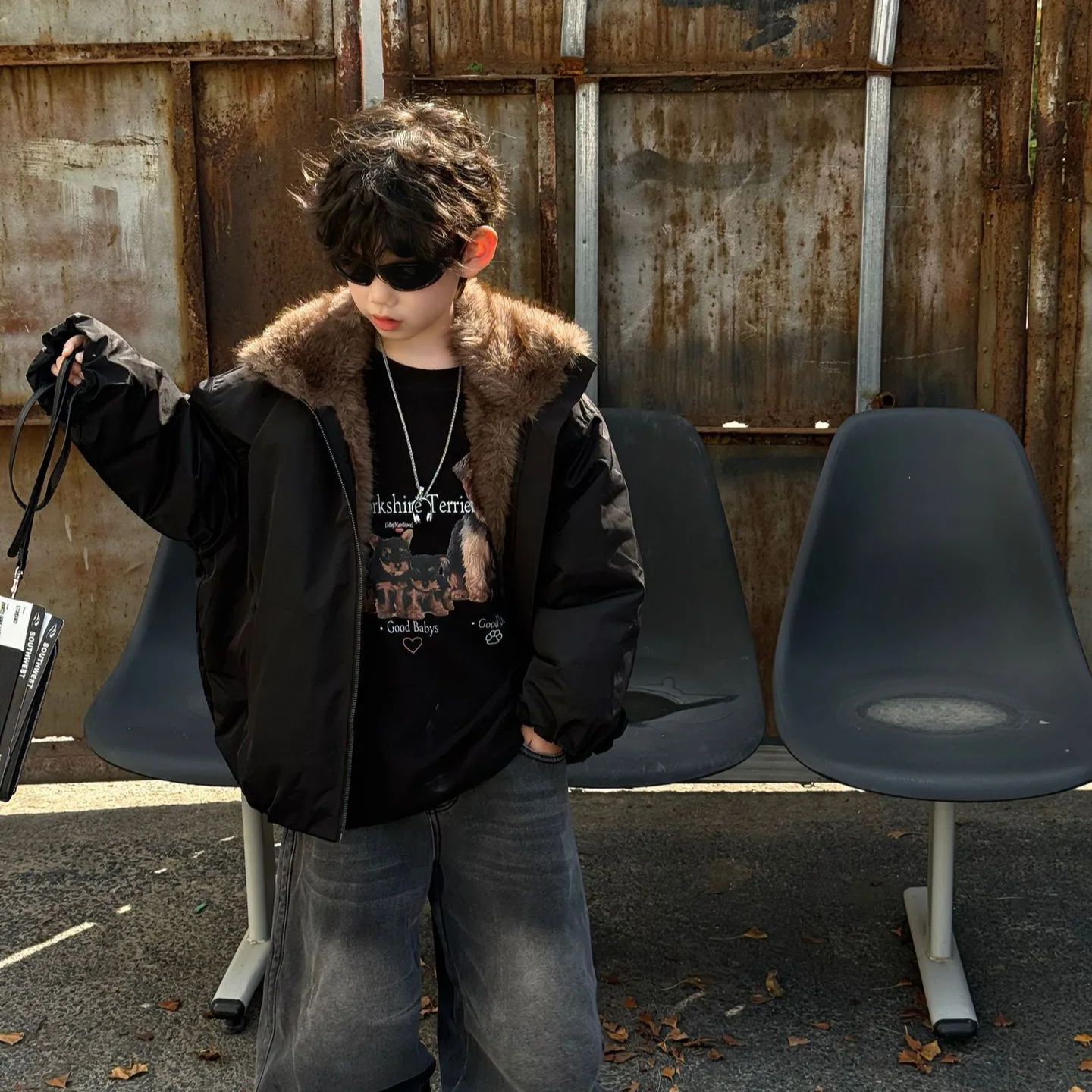 Children Clothes Kids Casual Coat New Winter 2025 American Retro Fleece Thickened Cotton-padded Jacket Boys Warm Coat
Children Clothes Kids Casual Coat New Winter 2025 American Retro Fleece Thickened Cotton-padded Jacket Boys Warm Coat