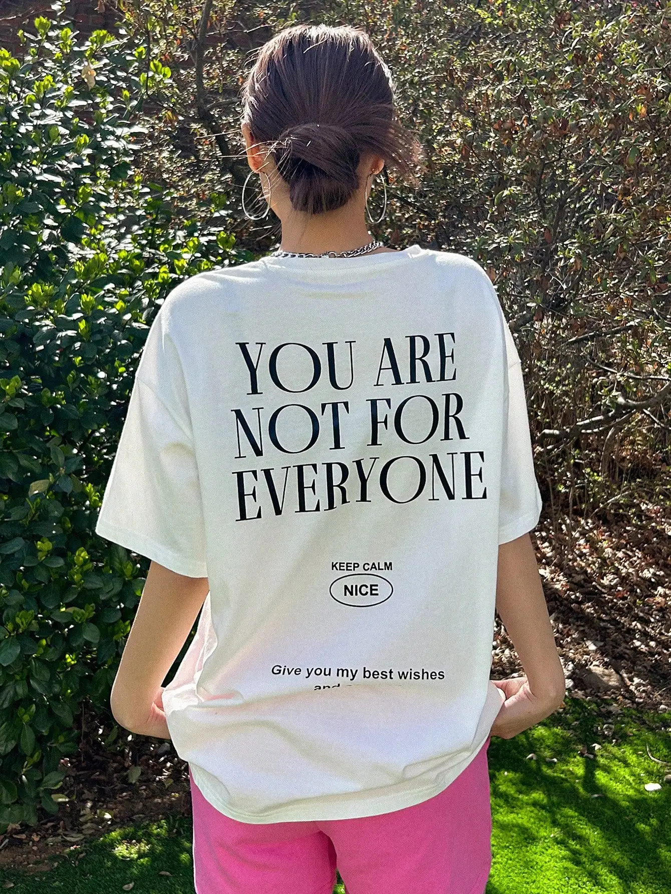 Футболка You Are Not For Everyone Give You My Best Wishes Женская хлопковая крутая футболка Повседневная летняя футболка Дышащая футболка с коротким рукавом
Футболка You Are Not For Everyone Give You My Best Wishes Женская хлопковая крутая футболка Повседневная летняя футболка Дышащая футболка с коротким рукавом