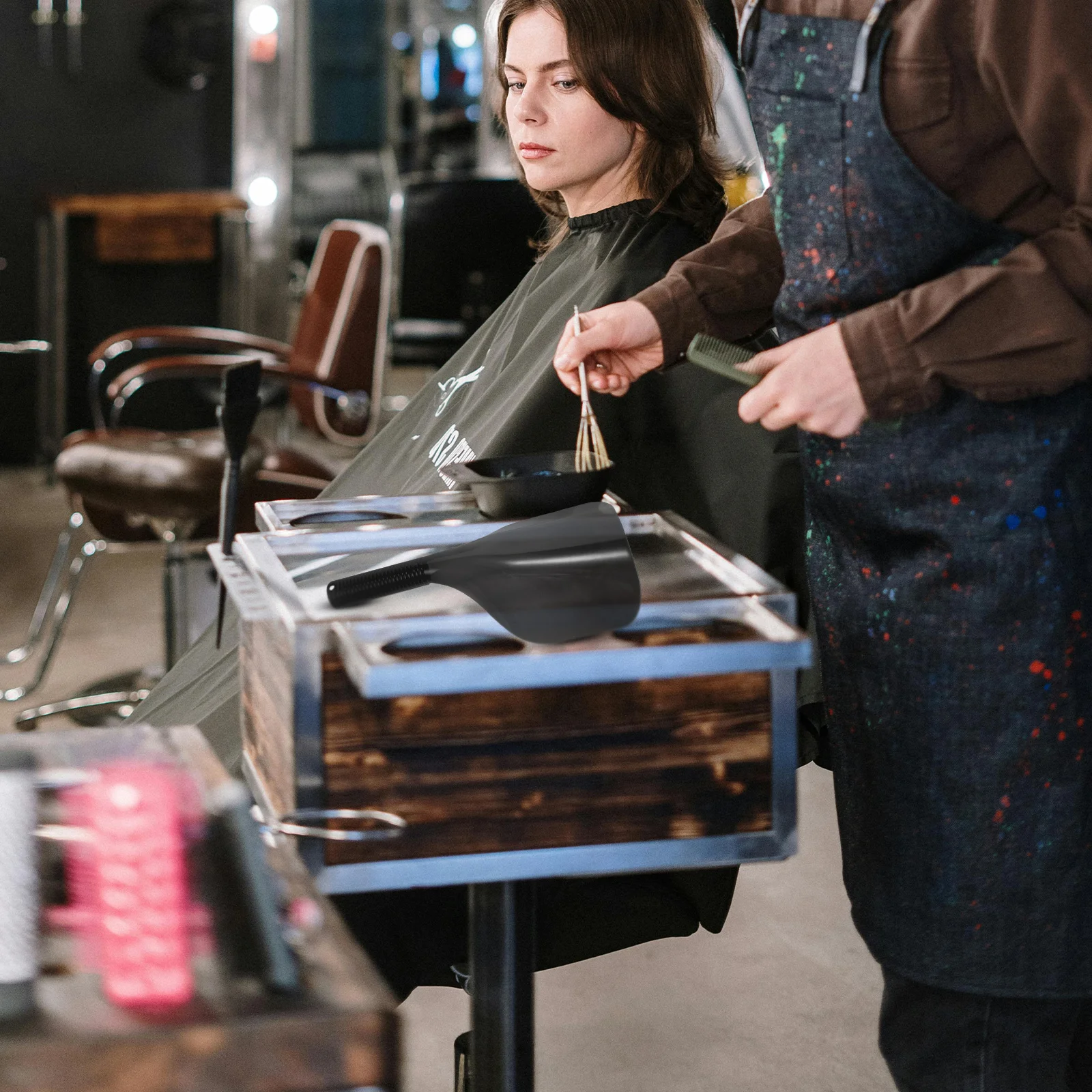 Coloring Salon Barber Mask Protector Hairspray Face Cover Haircut Eye Protection Dye Guard For Home Barbershop Use Plastic
Coloring Salon Barber Mask Protector Hairspray Face Cover Haircut Eye Protection Dye Guard For Home Barbershop Use Plastic