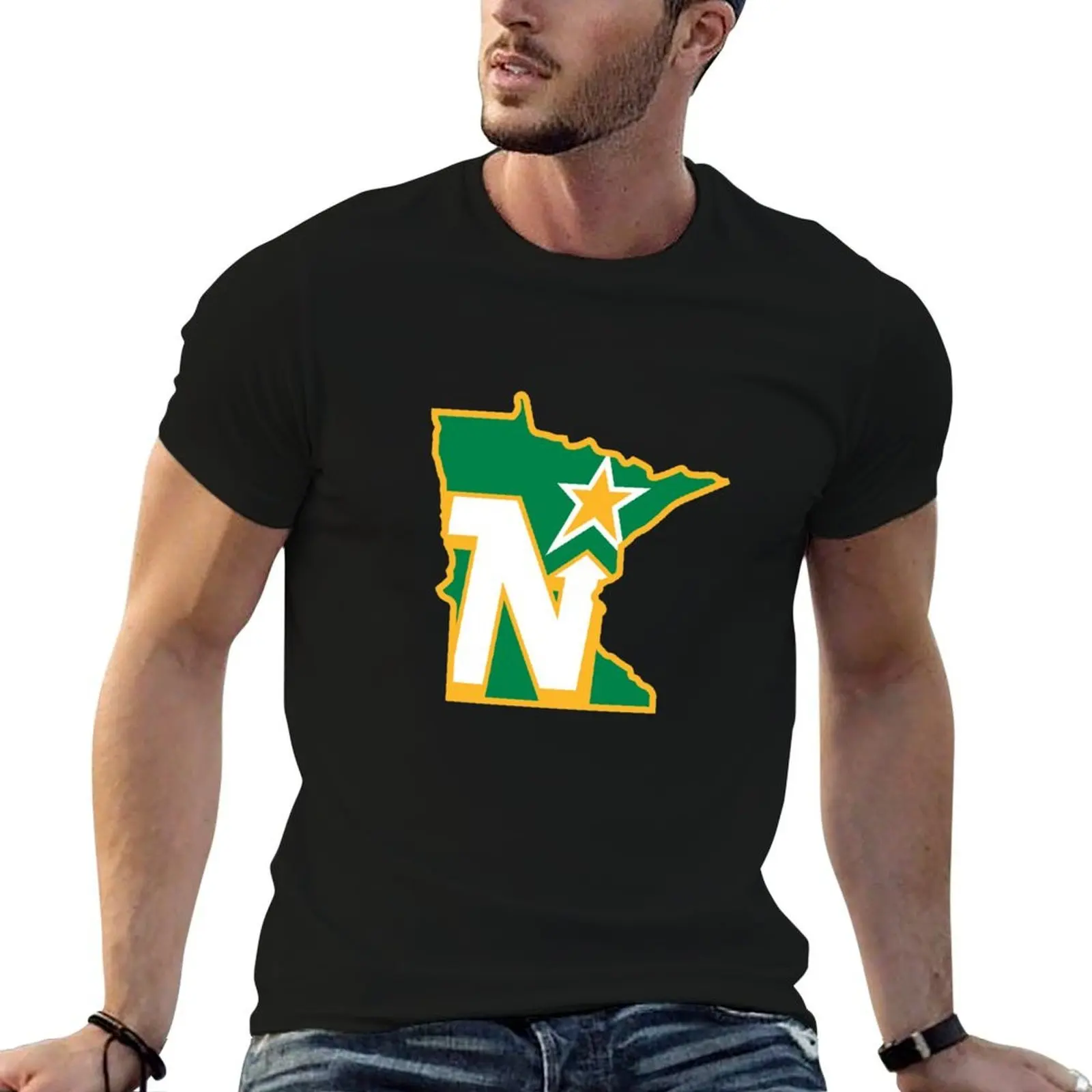 MN North Star Outline T-Shirt black cotton t-shirt plain for man package printed t shirts for man T-Shirt
MN North Star Outline T-Shirt black cotton t-shirt plain for man package printed t shirts for man T-Shirt