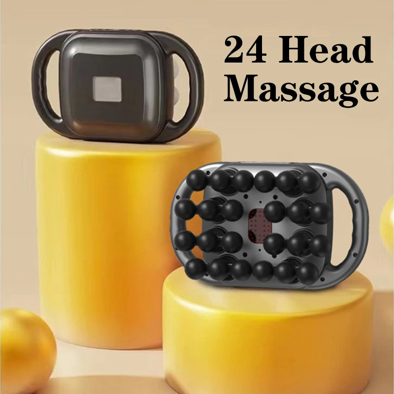 Massage Gun Deep Tissue with 24 Head - Electric Massager Gun for Legs, Arms, Waist, Back, 99 Modes Back Massager
Massage Gun Deep Tissue with 24 Head - Electric Massager Gun for Legs, Arms, Waist, Back, 99 Modes Back Massager