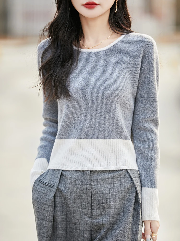 Choice Spring Autumn New Wool Women Sweater 100% Merino Wool Knitted Pullover Female Clothing Round Neck Long sleeved Tops
Choice Spring Autumn New Wool Women Sweater 100% Merino Wool Knitted Pullover Female Clothing Round Neck Long sleeved Tops