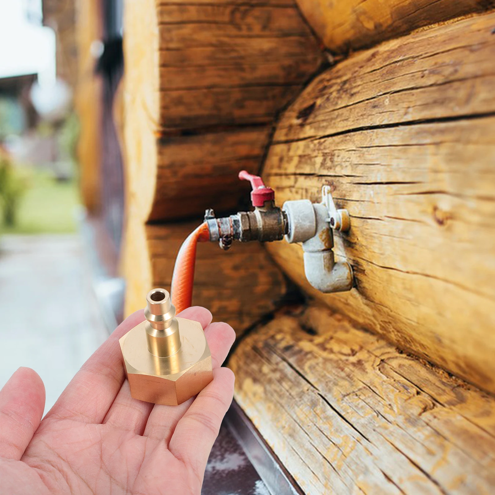 1pc Blow Adapter for RV Winterizing Garden Hose Quick Connect Plug Air Compressor Sprinkler Irrigation Water Lines
1pc Blow Adapter for RV Winterizing Garden Hose Quick Connect Plug Air Compressor Sprinkler Irrigation Water Lines