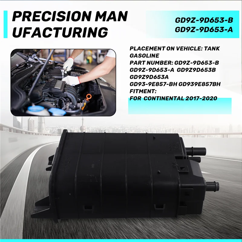 Durable-Complete Fuel Tank Carbon Canister Assembly GD9Z-9D653-B For Ford Lincoln Continental 2017-2020
Durable-Complete Fuel Tank Carbon Canister Assembly GD9Z-9D653-B For Ford Lincoln Continental 2017-2020