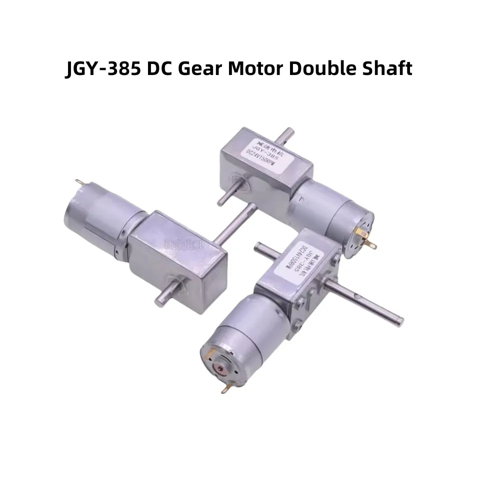 12V24V 150RPM JGY-385 DC Gear Motor Double Shaft For Overhead Crane Toy Crane Gift Game Machine DIY Model
12V24V 150RPM JGY-385 DC Gear Motor Double Shaft For Overhead Crane Toy Crane Gift Game Machine DIY Model