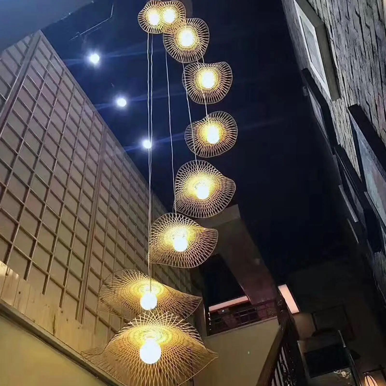 Ceiling Pendant Light Lamp Fixtures Wicker Chandelier for Hallway Indoor Bedroom Hallway Kitchen Island Fixtures Shade Cover
Ceiling Pendant Light Lamp Fixtures Wicker Chandelier for Hallway Indoor Bedroom Hallway Kitchen Island Fixtures Shade Cover