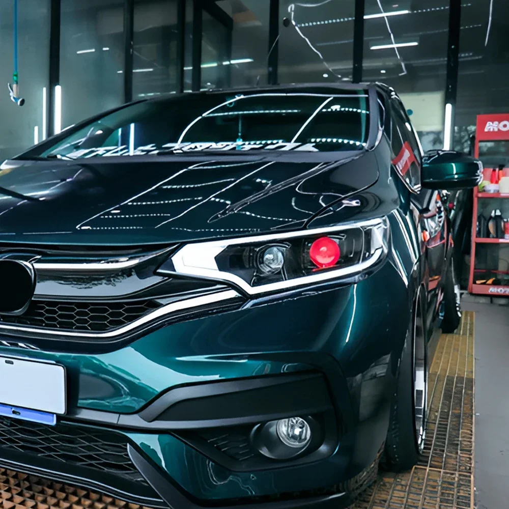 Модифицированный автомобильный передний фонарь в сборе для Honda Fit GK5 2014-2020, светодиодная автоматическая фара, обновленный аксессуар для объектива проектора в стиле демона
Модифицированный автомобильный передний фонарь в сборе для Honda Fit GK5 2014-2020, светодиодная автоматическая фара, обновленный аксессуар для объектива проектора в стиле демона