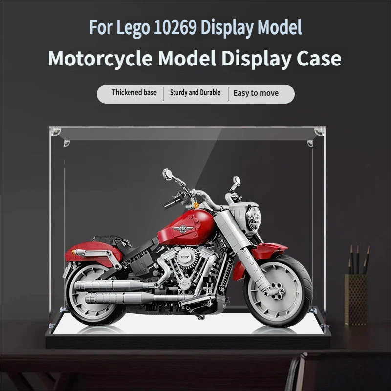 Acrylic Display Case for Lego 10269 Motorcycle Model, Dustproof Display Box,Transparent Display Box(Model Not Included)
Acrylic Display Case for Lego 10269 Motorcycle Model, Dustproof Display Box,Transparent Display Box(Model Not Included)
