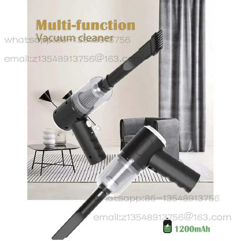 9000Pa Wireless Car Vacuum Cleaner USB Charging 1200mAh Portable Cleaning Appliance Mini Wet and Dry Vacuum Cleaner Household
9000Pa Wireless Car Vacuum Cleaner USB Charging 1200mAh Portable Cleaning Appliance Mini Wet and Dry Vacuum Cleaner Household