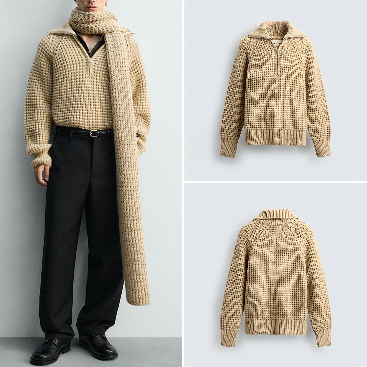 Осень 2021, мужская трикотажная однотонная клетчатая отложная воротник с воротником с текстурой, длинная све, повседневная одежда, теплая функция
Осень 2021, мужская трикотажная однотонная клетчатая отложная воротник с воротником с текстурой, длинная све, повседневная одежда, теплая функция