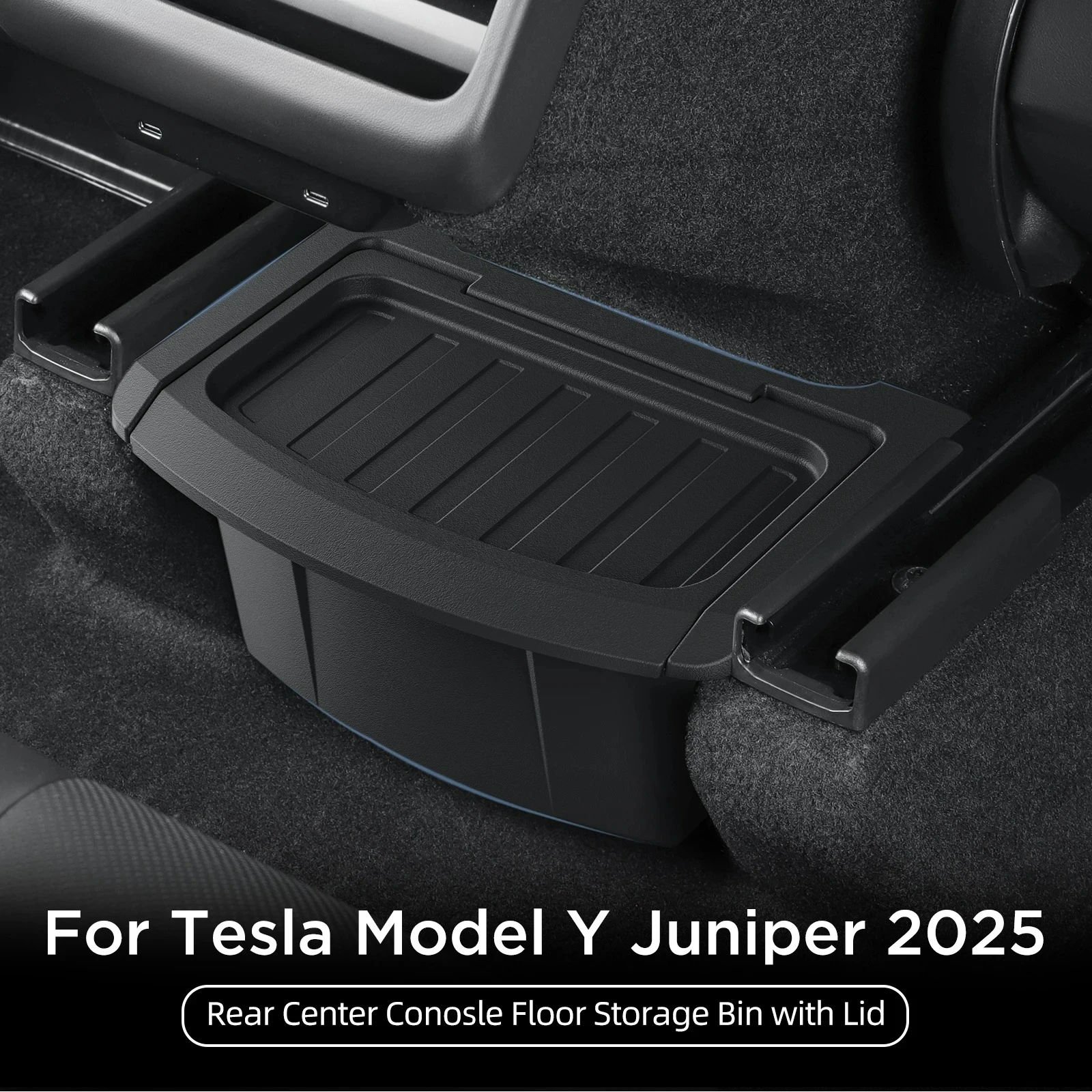 For Tesla Model Y Juniper/Launch 2025 Car Storage Box Below The Rear Air Outlet Interior Accessories Organizer Case with Lids
For Tesla Model Y Juniper/Launch 2025 Car Storage Box Below The Rear Air Outlet Interior Accessories Organizer Case with Lids