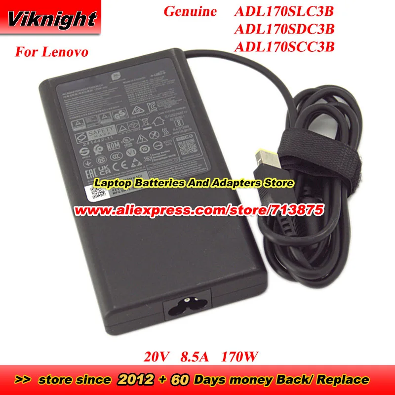 Genuine ADL170SLC3B ADL170SDC3B ADL170SCC3B AC Adapter 20V 8.5A 170W For Lenovo YOGA Pro 16 aura ai Laptop Power Adapter
Genuine ADL170SLC3B ADL170SDC3B ADL170SCC3B AC Adapter 20V 8.5A 170W For Lenovo YOGA Pro 16 aura ai Laptop Power Adapter