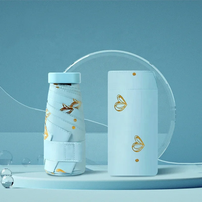 Оптовая продажа, золотой складной зонт с принтом сердца любви, маленький мини-портативный карманный зонт для путешествий на открытом воздухе
Оптовая продажа, золотой складной зонт с принтом сердца любви, маленький мини-портативный карманный зонт для путешествий на открытом воздухе