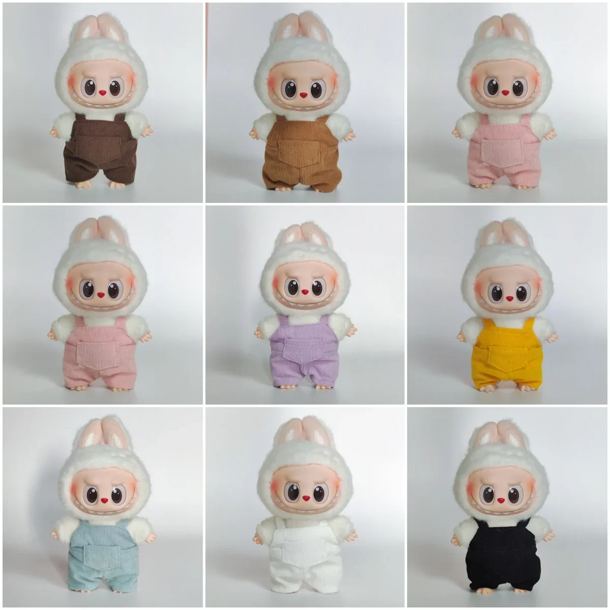 Clothes for Labubu Mini Doll'S Clothes Outfit Accessories For Korea Kpop Exo Idol V1 V2 Pocket overalls Clothing Gift
Clothes for Labubu Mini Doll'S Clothes Outfit Accessories For Korea Kpop Exo Idol V1 V2 Pocket overalls Clothing Gift