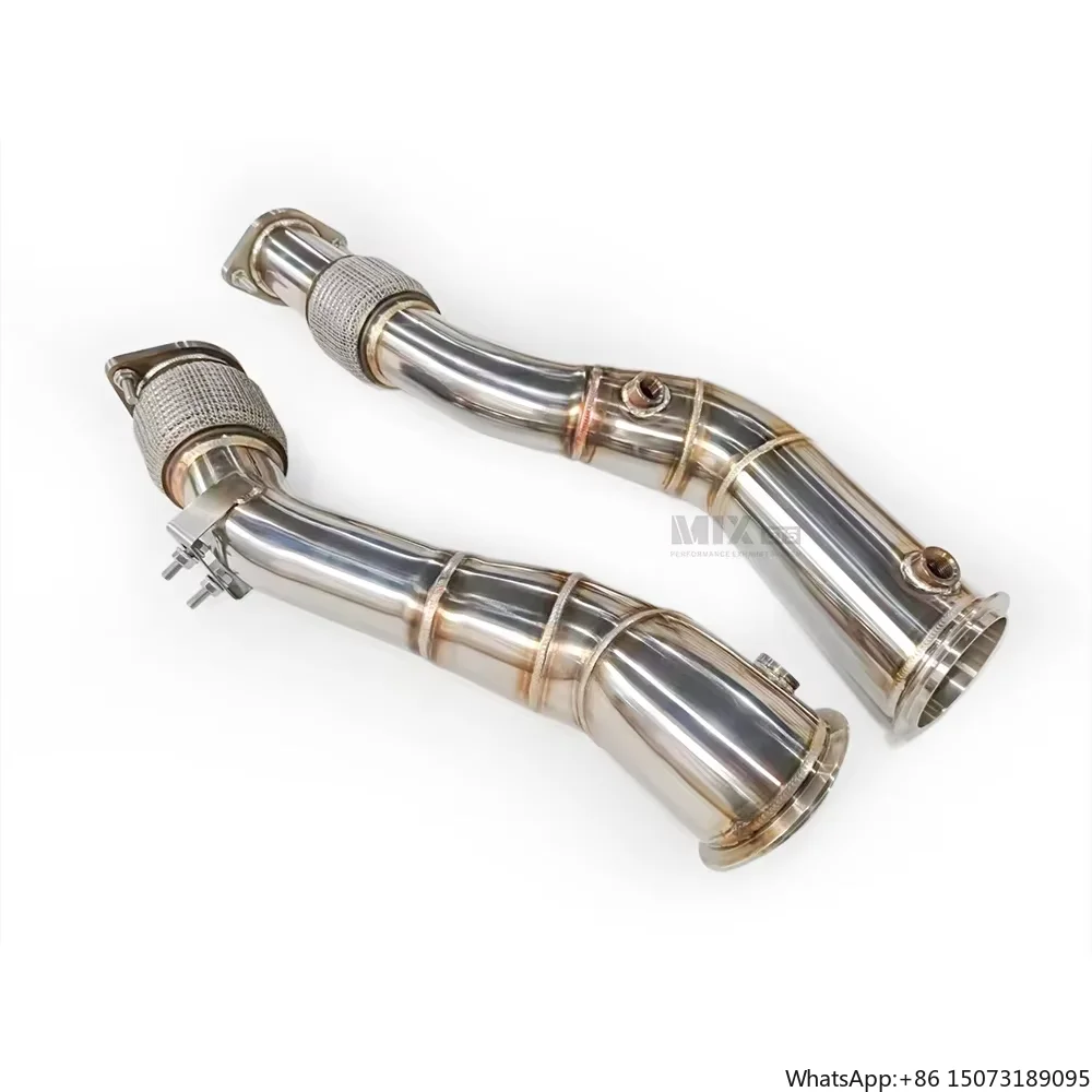 For X3M/X4M F97/F98 3.0T 2019-2023 304 Stainless Steel Exhaust Pipe Straight Through Downpipe Manufacturer Direct Sales
For X3M/X4M F97/F98 3.0T 2019-2023 304 Stainless Steel Exhaust Pipe Straight Through Downpipe Manufacturer Direct Sales