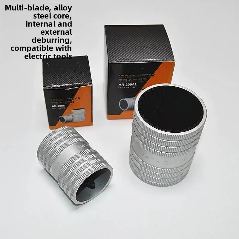AR-209AL Electric Pipe Reamer – Inner & Outer Deburring Tool for Copper & Stainless Steel, Power Drill Compatible
AR-209AL Electric Pipe Reamer – Inner & Outer Deburring Tool for Copper & Stainless Steel, Power Drill Compatible